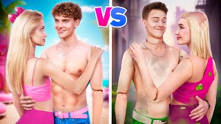 ¡Barbie Real VS Falsa! Barbie y Ken se Convirtieron en Pareja
