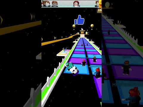 Baby thanos play glass bridge squid game 😴