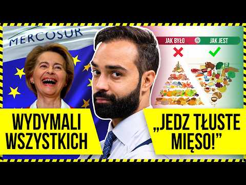 JAK UNIA OSZUKAŁA Z MERCOSUR, USA ZADAJE CIOS ORGANIZACJOM KLIMATYCZNYM, NOWA PIRAMIDA ŻYWIENIOWA!