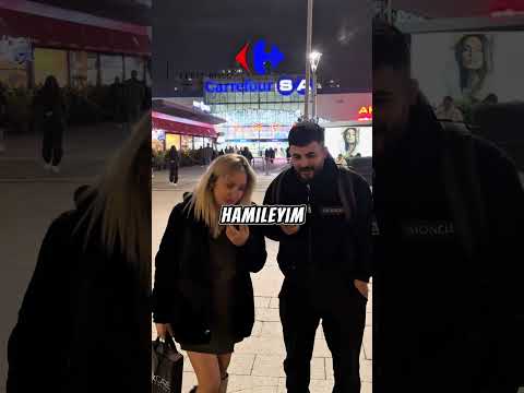 Sevgilini ara hamile olduğunu söyle 500₺ kazan #feritboss #sokakröportajları #sosyaldeney