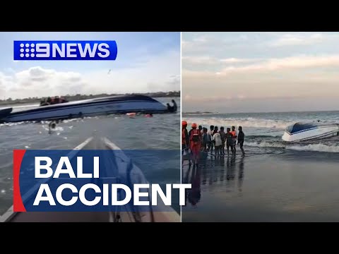YouTube video thumbnail: Three Killed After Ferry Capsizes in Bali