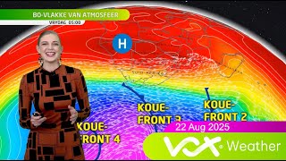 22 Augustus 2025 | Vox Weervoorspelling