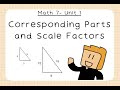 Understanding Scaled Copies and Scale Factors