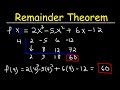 Understanding the Remainder Theorem