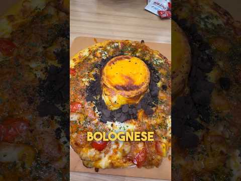 Provo la pizza vulcano in Cina #food