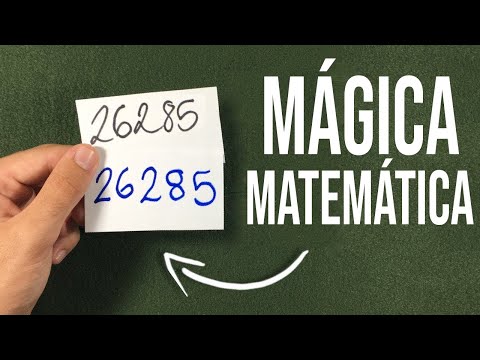 MÁGICA MATEMÁTICA - Acerte o número SEMPRE!