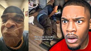 Father Gets KO’d By His Son For DISRESPECTING There Mother 