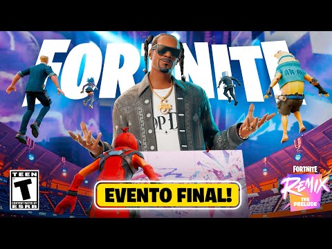 REACCION EVENTO FINAL FORTNITE REMIX CAPITULO 5 (SNOOP DOGG, ICE SPIECE Y JUICE WORLD) - CAOZ