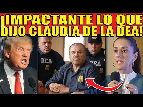 ¡ÚLTIMATUM A EEUU! CLAUDIA LE ADVIERTE A TRUMP LO QUE PASARÁ SI TRATAN DE METER A LA DEA A MÉXICO!