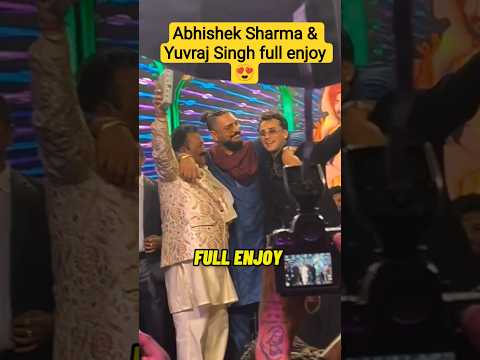 Abhishek Sharma अपनी Sister की Wading में Yuvraj Singh के साथ खूब मस्ती करते हुए नज़र आए। #shorts