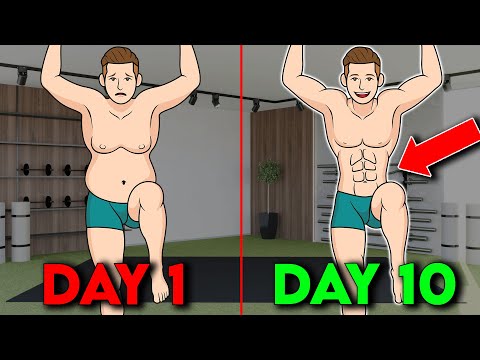 Knee friendly & Fat Burning EASY WORKOUT For Men