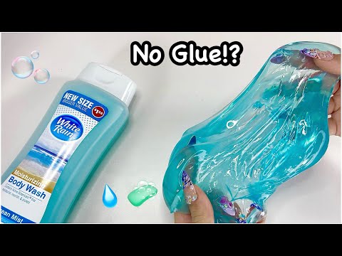 No Glue CLEAR SLIME!? 🫧💧🧼 How To Make 1 Ingredient No Glue Clear Slime!!