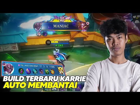CEPAT TIRU ITEM BUILD KARRIE NI !! AKU DAH KAJI ITEM NI DAN MANIAC DOHH