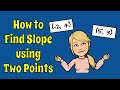 Finding Slope from Two Points