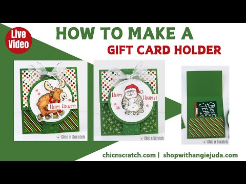 How to Make a Gift Card Holder