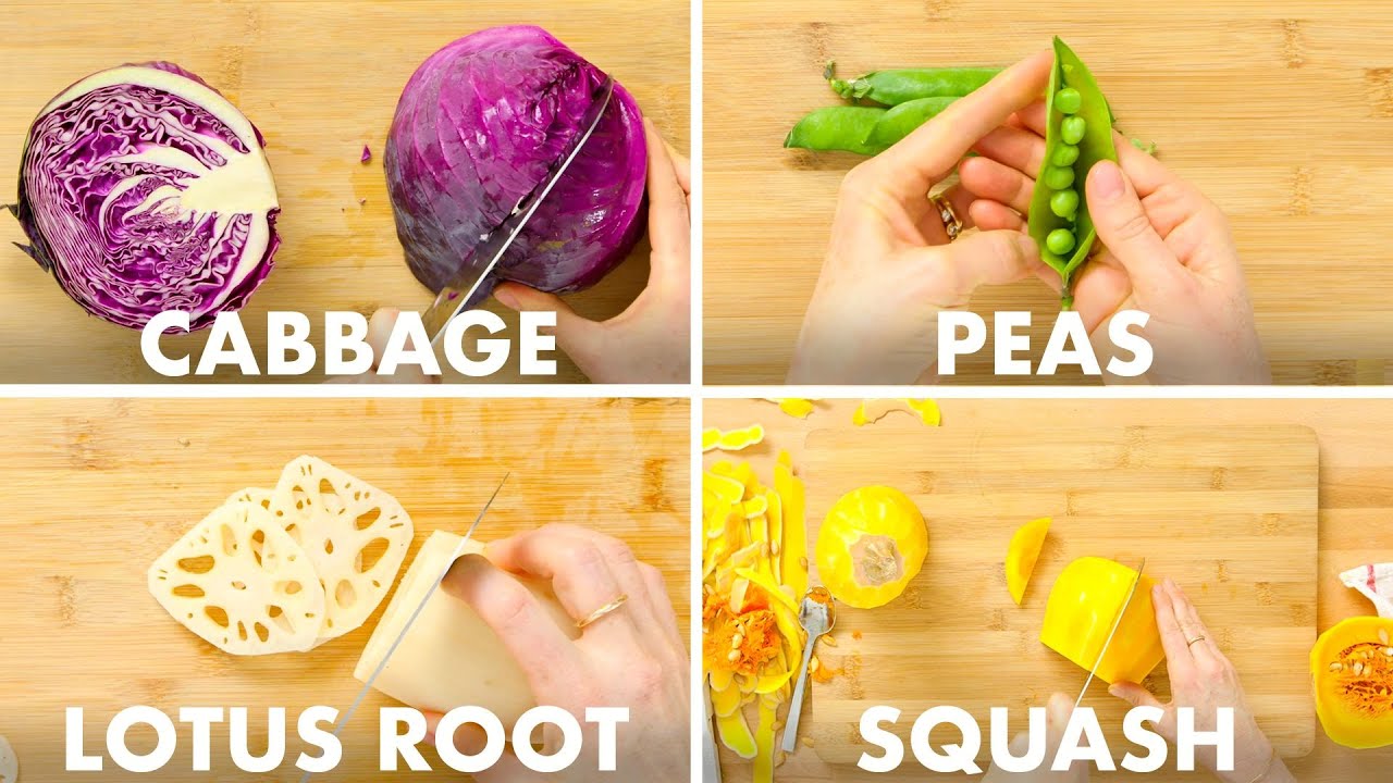 How To Chop Every Vegetable Method Mastery Epicurious