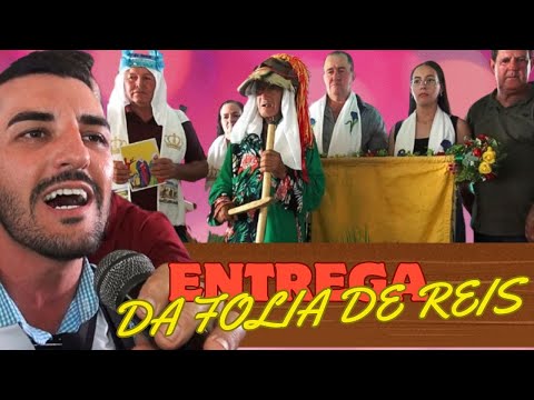 ENTREGA DA FOLIA DE REIS DO POVOADO DE LAGES - ITAPURANGA GOIÁS