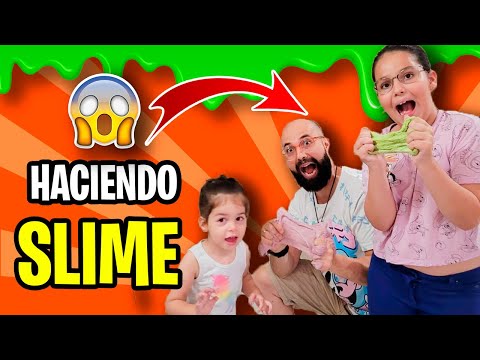 SLIME CASERO | Mi Primer Experimento FUNCIONÓ! 😎 ElPipi, Mia y Megan