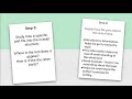 Text Structure and Central Ideas