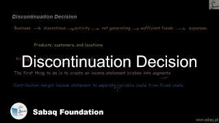Discontinuation Decision