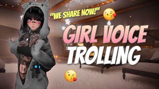"Thats Our Man Now 😭" VRChat Girl Voice Trolling (funny reactions!)