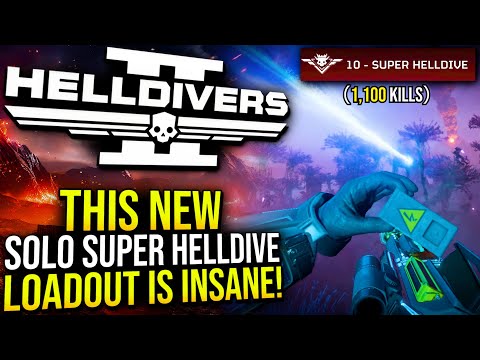 Helldivers 2 - This New Loadout Is Insane vs Illuminate (Solo, Super Helldive Difficulty)