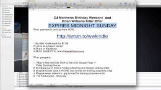 Business Web Design in Las Vegas Weekend Kindle Training Offer