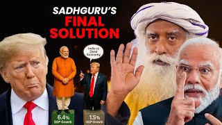Sadhguru’s BOLD RESPONSE to India–USA Trade War 🇮🇳🇺🇸 Modi, Trump, and the Future of Global Trade