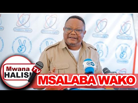 DAKIKA 20 ZA LISSU, "MWENYEKITI YAKIKUHARIBIKIA HAKUNA MTU WA KUKUBEBEA MSALABA WAKO"