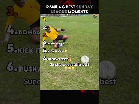 Ranking Best Sunday League Moments🤣
