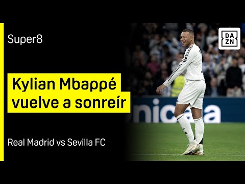 "¡Bombazo!": Kylian Mbappé también alucinó con su golazo contra el Sevilla en el Santiago Bernabéu