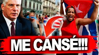 REPRESORA del 11j  envia mensaje a Diaz Canel!!!