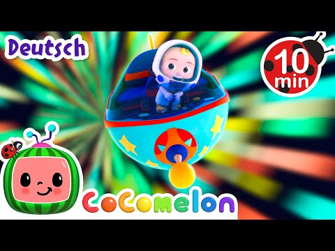 Das Raketenlied 🚀 CoComelon Deutsch | Cartoons und Kinderlieder