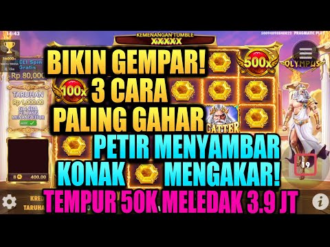 MENGAKAR DI 3.9 JT !! POLA GACOR OLYMPUS HARI INI📌POLA SLOT GACOR HARI INI📌SITUS SLOT GACOR HARI INI