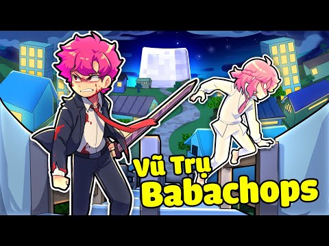 H1H4 VÀ HIHA ALPHA ĐẾN VŨ TRỤ CỦA HIHA BABACHOPS TRONG MINECRAFT*H1H4 TRUY TÌM BABACHOPS 😱