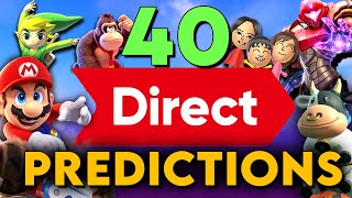 40 Predictions for the Nintendo Direct! (Mario 40th Anniversary)