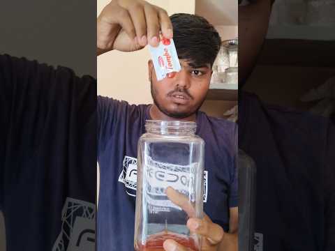 How Many ketchup Packets Will It Take To Fill This Jar🤔😱|| #shorts #shaktikeshorts @shaktikeshorts