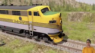 Collision between car and train. #crash