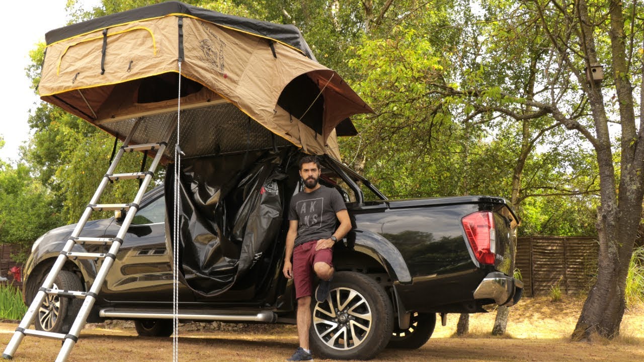 First Night Camping on the Roof of my Truck