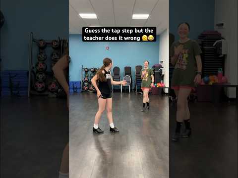 Love when the students have to teach the teacher 😅🫣😂 #tapdance #dancers #danceteacher #tapdancer