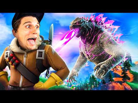 Paluten KÄMPFT gegen GODZILLA in FORTNITE