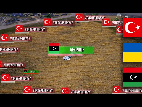 Sonunda Hilal Taktiği Geldi ! Türkiye Libya Ukrayna PUBG Mobile PMCC Maç 4