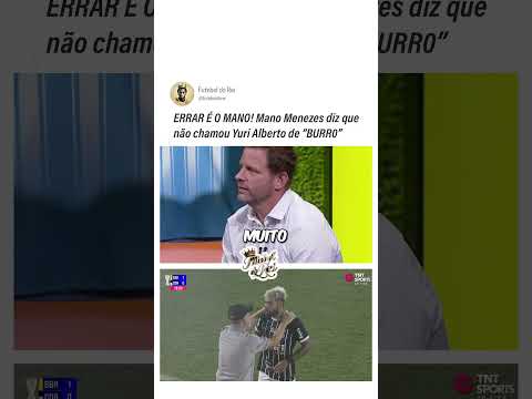MANO MENEZES EXPLICANDO O ATRITO COM YURI ALBERTO