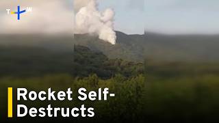 YouTube video thumbnail: Taiwan Rocket Crashes After Launch Test Goes Off Course