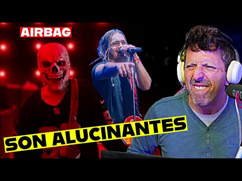 AIRBAG HURACÁN | LA ROMPEN HACIENDO EL MEJOR ROCK | CANTAUTOR REACCIÓN