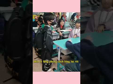 Khi tổng tài chưa lớn chuyển trường tìm nữ chính - Chuyện Vui 2025#memes #giaitri