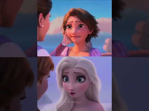 This Parallel 🦋💫 #disney #tangled #frozen2
