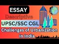 Urbanization and Its Societal Impacts
