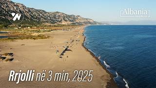 Rrjolli ne 3 minuta, nga Ajri - Rrjoll in 3 minutes from the Air - Video 4K (10.08.2025)