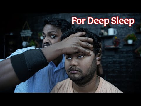 Say Goodbye to Sleepless Nights: Deep Tissue Head Massage ASMR for Better Sleep | ASMR Tapping